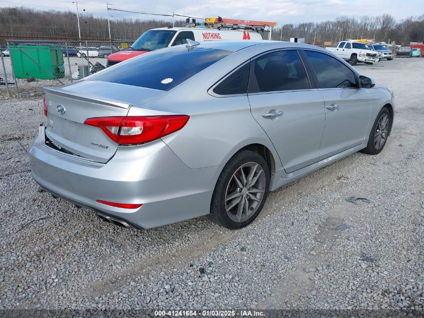 VIN 5NPE34AB0FH109171 2015 Hyundai Sonata, Sport 2.0T no.4