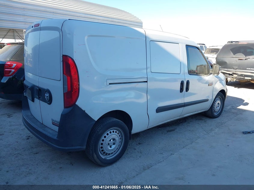 2017 RAM PROMASTER CITY TRADESMAN - ZFBERFAB4H6D68355