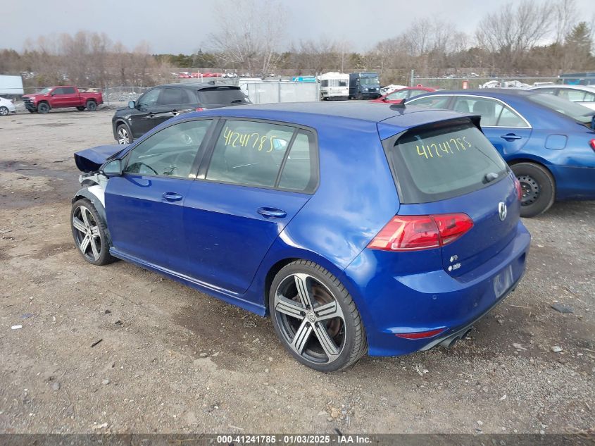 VIN WVWLF7AU6FW248149 2015 Volkswagen Golf R, 4-Door no.3