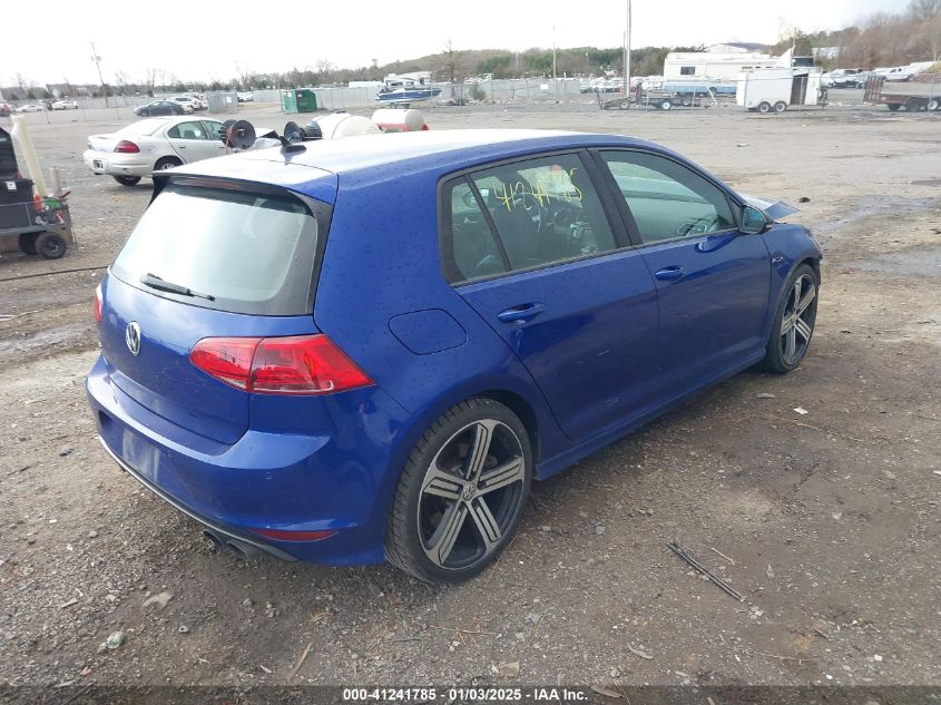 VIN WVWLF7AU6FW248149 2015 Volkswagen Golf R, 4-Door no.4