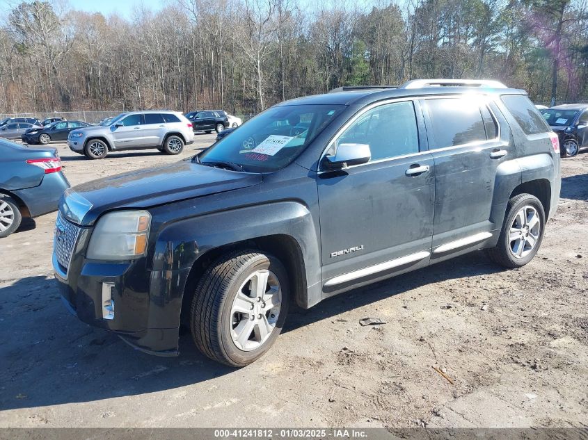 VIN 2GKALUEK8E6255012 2014 GMC Terrain, Denali no.2