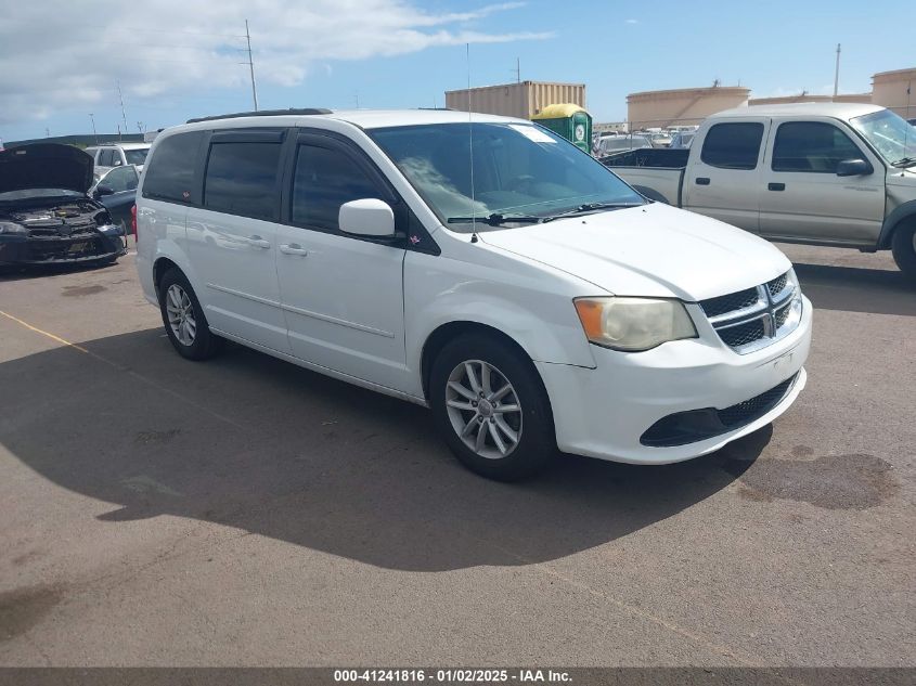 VIN 2C4RDGCG0ER161085 2014 DODGE GRAND CARAVAN no.1