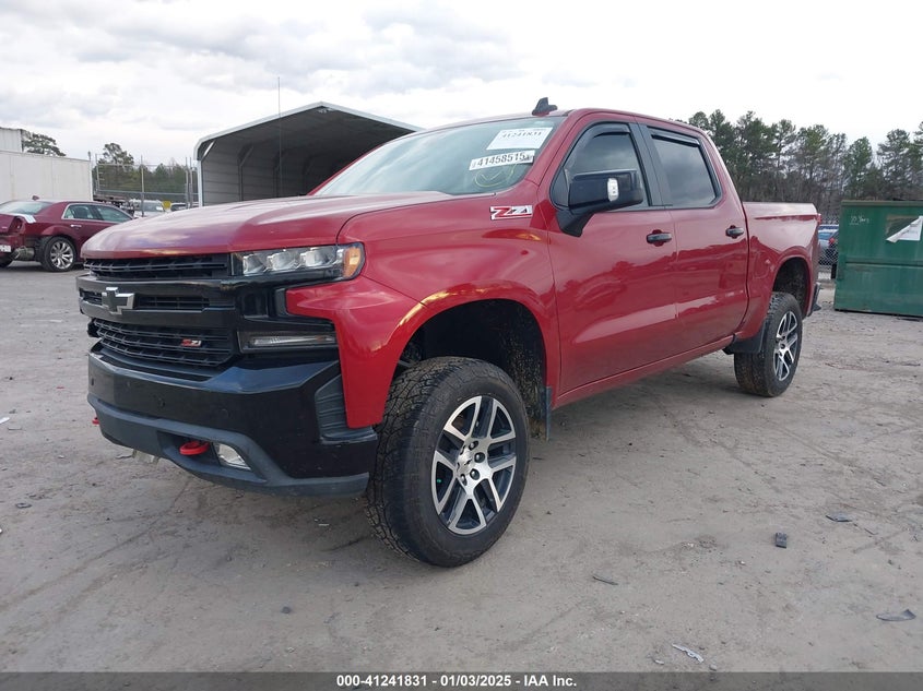 2019 CHEVROLET SILVERADO 1500 VIN: 3GCPYFED4KG285466