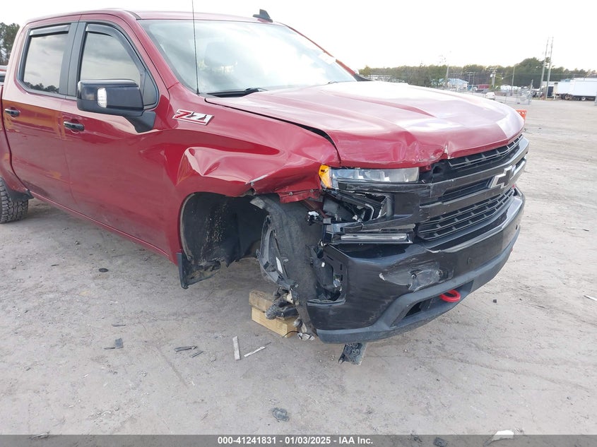 2019 CHEVROLET SILVERADO 1500 VIN: 3GCPYFED4KG285466