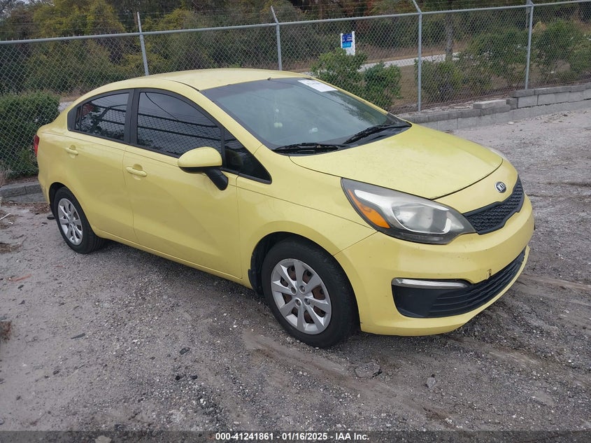 Vin: knadm4a33g6681281, lot: 41732195, kia rio lx 2016 img_1