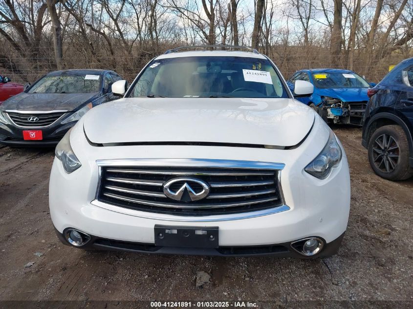 VIN JN8CS1MWXDM171563 2013 Infiniti FX37, Limited E... no.12