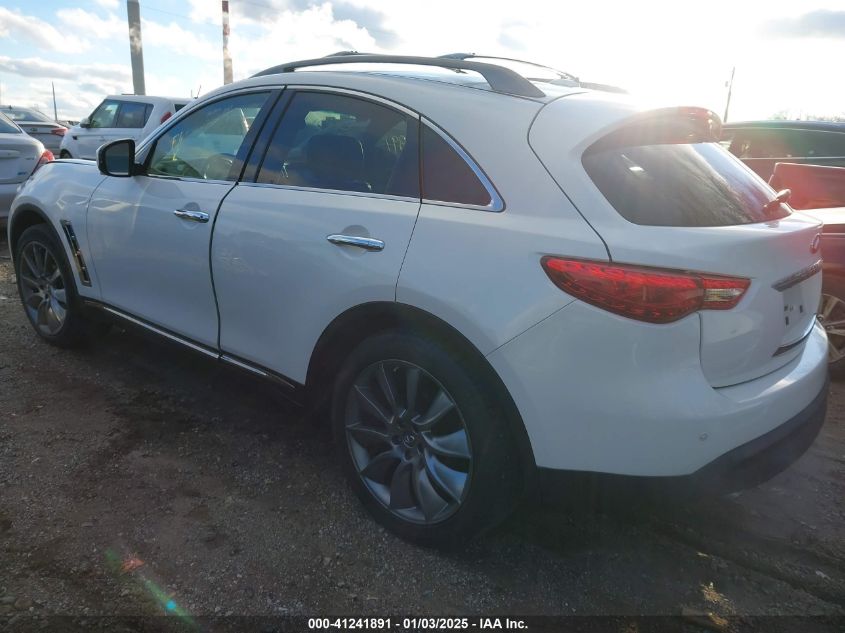 VIN JN8CS1MWXDM171563 2013 Infiniti FX37, Limited E... no.3