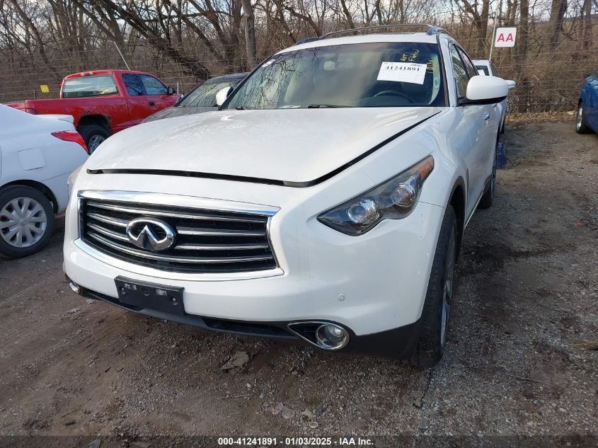 VIN JN8CS1MWXDM171563 2013 Infiniti FX37, Limited E... no.6