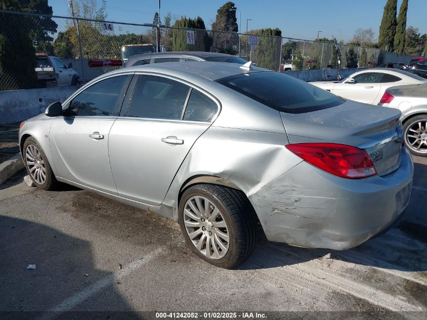 2011 Buick Regal Cxl Russelsheim VIN: W04GN5EC4B1132878 Lot: 41242052