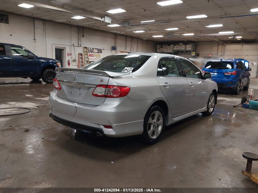 2011 TOYOTA COROLLA VIN: 2T1BU4EE7BC703452