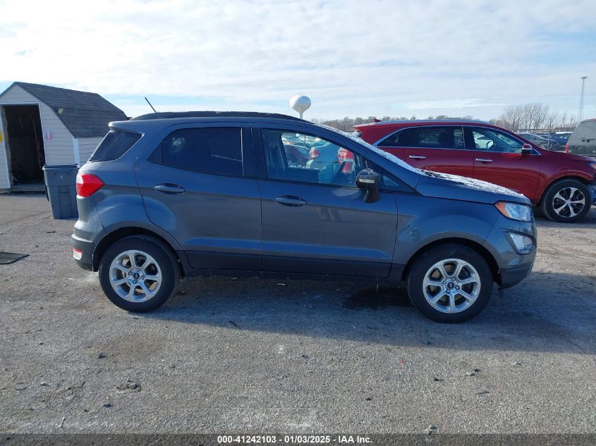 2018 Ford Ecosport Se VIN: MAJ3P1TEXJC160348 Lot: 41242103