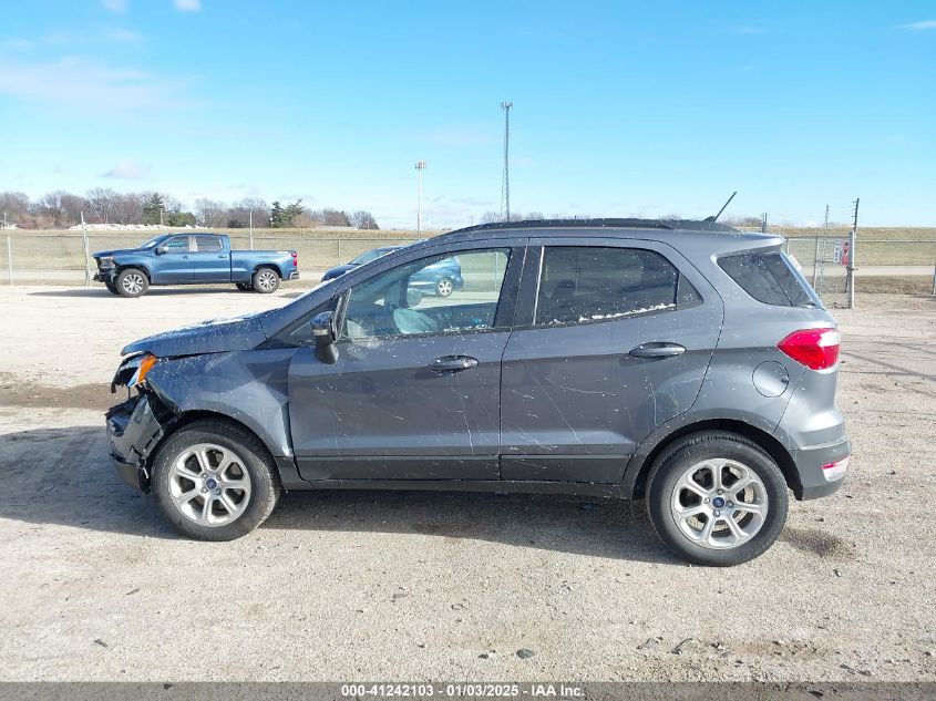 2018 Ford Ecosport Se VIN: MAJ3P1TEXJC160348 Lot: 41242103