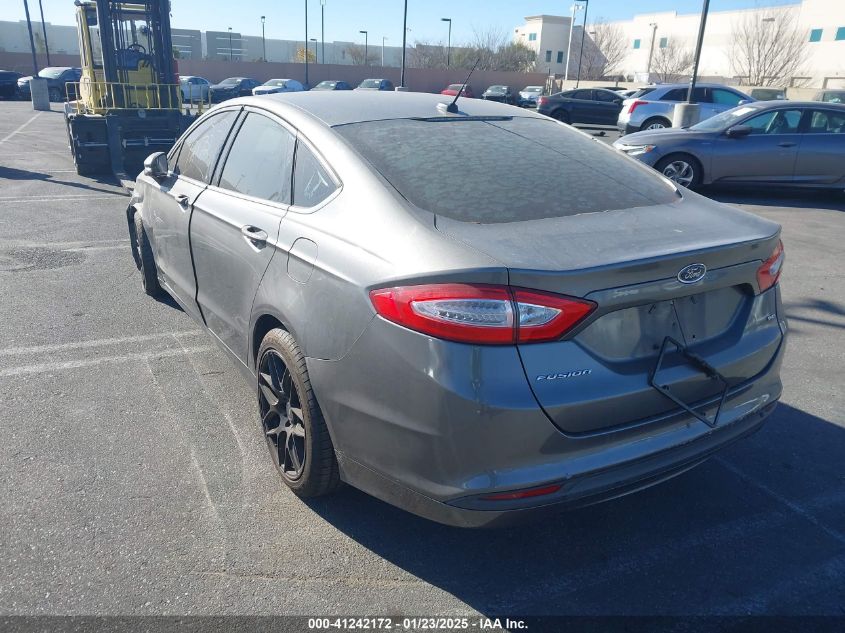 VIN 3FA6P0H77ER256009 2014 Ford Fusion, SE no.3