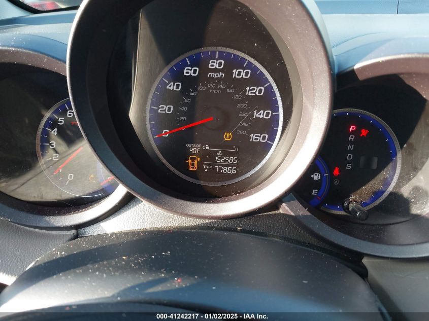 2007 Acura Rdx VIN: 5J8TB18297A010776 Lot: 41242217