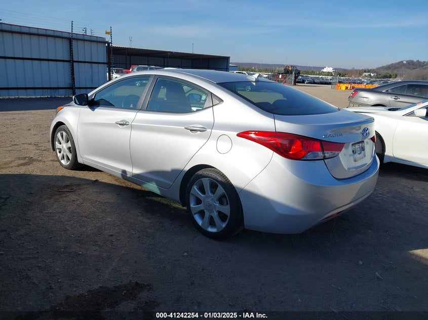 2012 HYUNDAI ELANTRA VIN: KMHDH4AE2CU352307