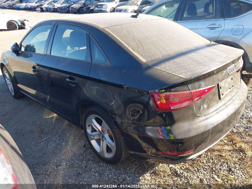 VIN WAUAUGFFXJ1033593 2018 AUDI A3 no.3