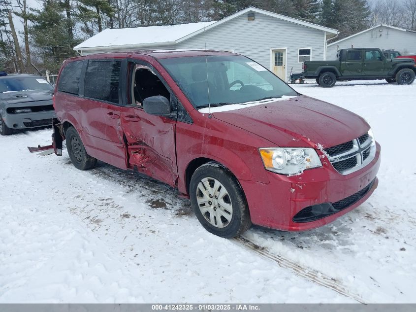 VIN 2C4RDGBG9FR511607 2015 Dodge Grand Caravan, SE no.1