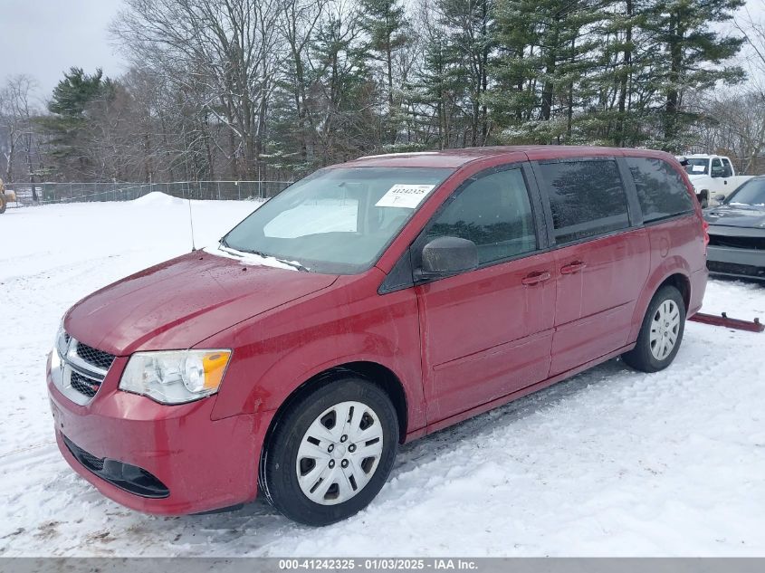 VIN 2C4RDGBG9FR511607 2015 Dodge Grand Caravan, SE no.2