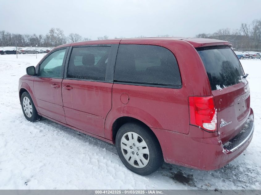 VIN 2C4RDGBG9FR511607 2015 Dodge Grand Caravan, SE no.3