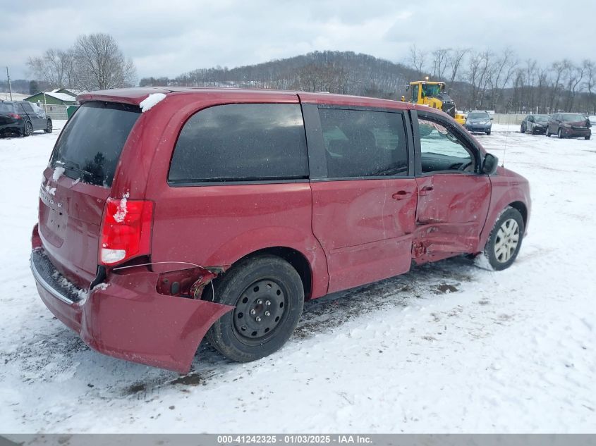 VIN 2C4RDGBG9FR511607 2015 Dodge Grand Caravan, SE no.4