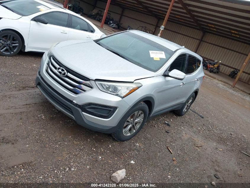 VIN 5XYZT3LBXGG310383 2016 Hyundai Santa Fe, Sport... no.2