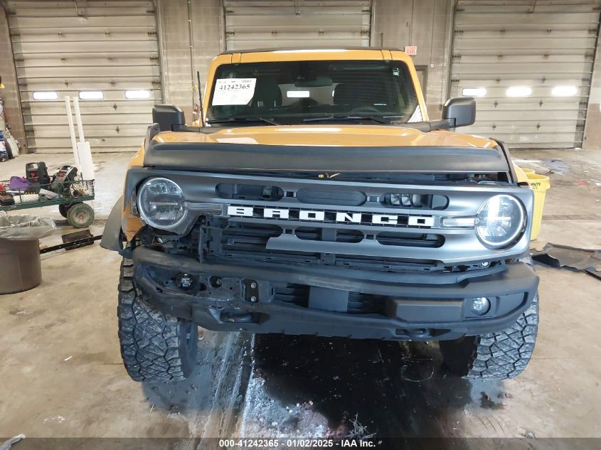 2022 Ford Bronco Big Bend VIN: 1FMDE5BH8NLB16812 Lot: 41242365