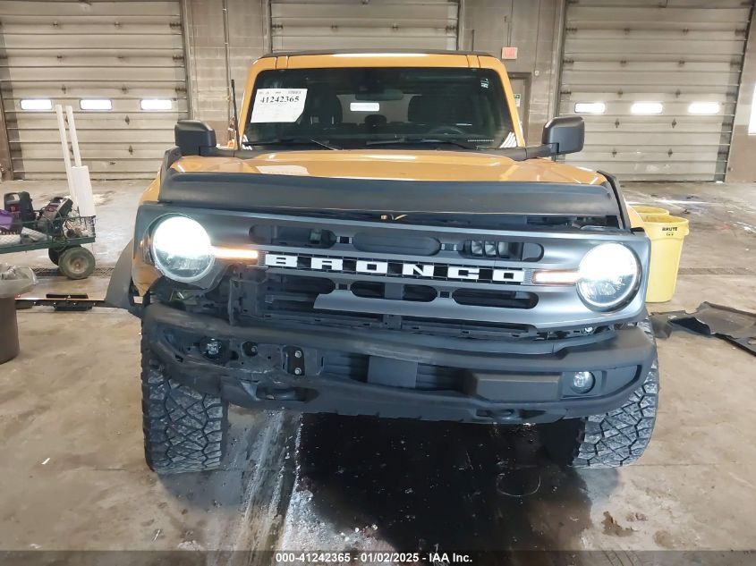 2022 Ford Bronco Big Bend VIN: 1FMDE5BH8NLB16812 Lot: 41242365