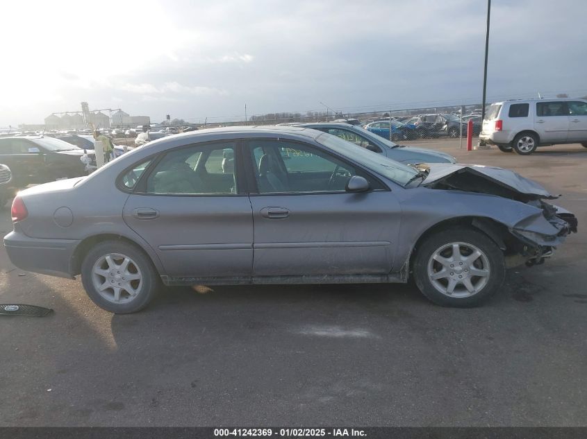 2007 Ford Taurus Sel VIN: 1FAFP56U07A197243 Lot: 41242369