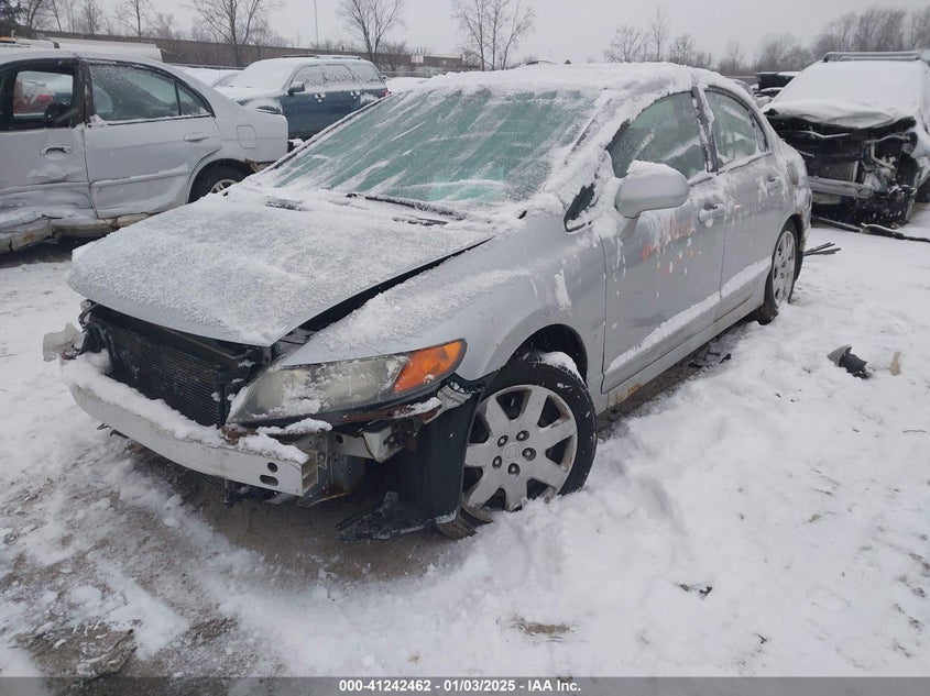 2007 HONDA CIVIC VIN: 1HGFA16597L036652