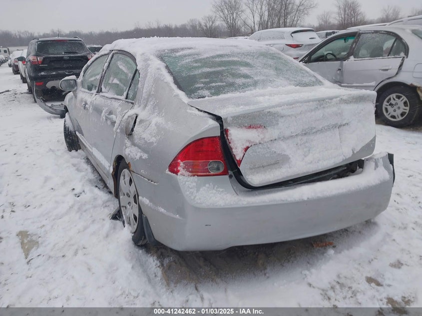 2007 HONDA CIVIC VIN: 1HGFA16597L036652