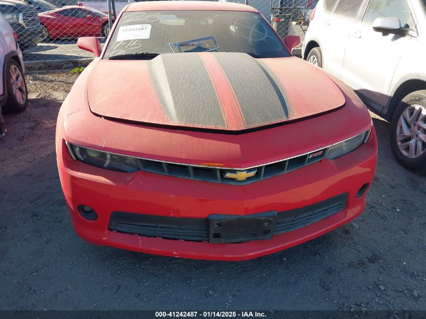 VIN 2G1FC1E34E9148040 2014 Chevrolet Camaro, 2LT no.12