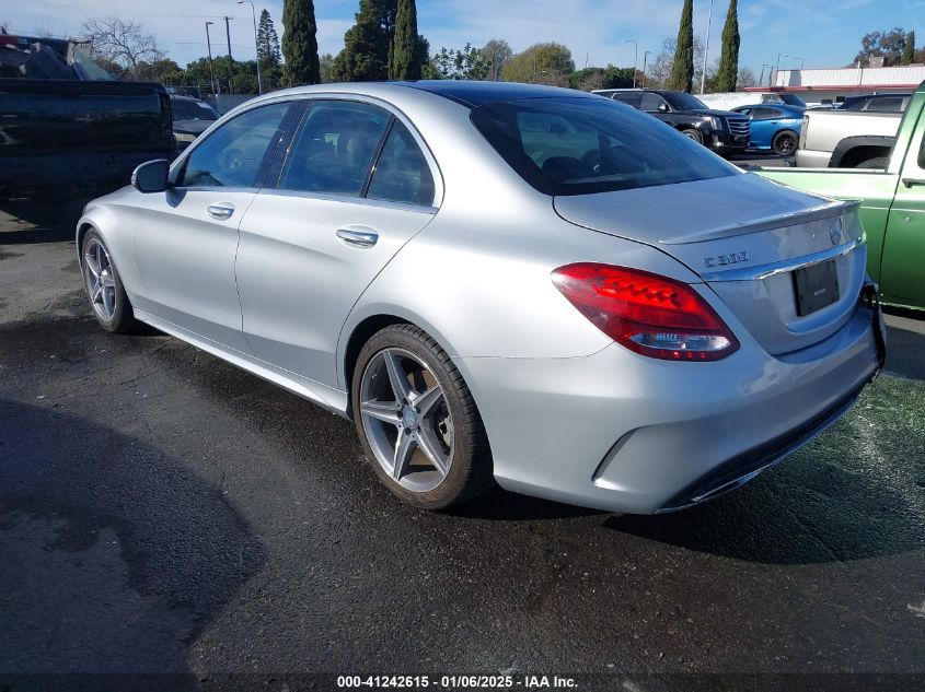 VIN 55SWF4JB9GU157116 2016 Mercedes-Benz C-Class, C... no.3