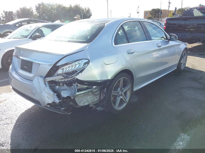 VIN 55SWF4JB9GU157116 2016 Mercedes-Benz C-Class, C... no.4