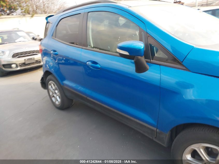 2019 Ford Ecosport Se VIN: MAJ3S2GE3KC264728 Lot: 41242644