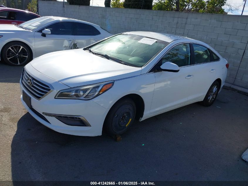 2015 HYUNDAI SONATA SE - 5NPE24AF3FH071344