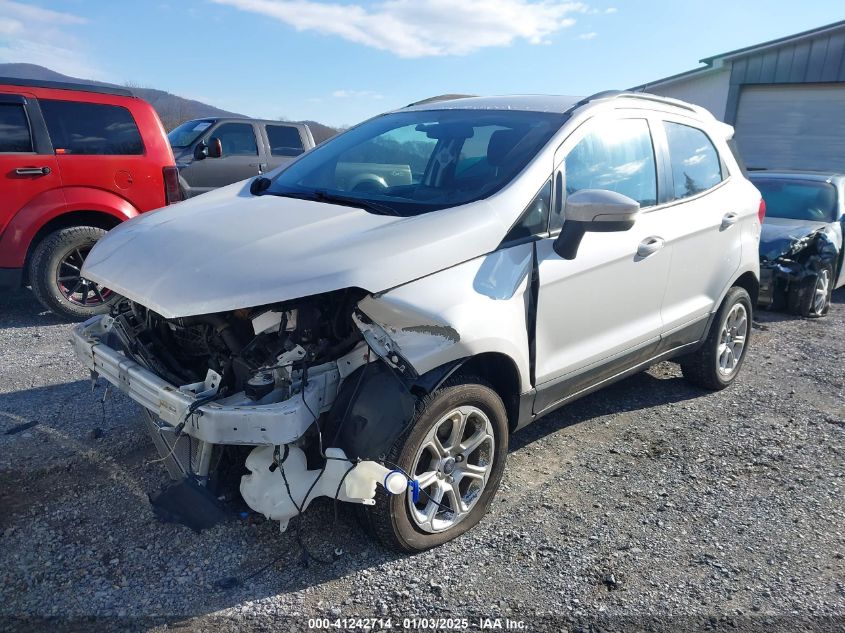 2018 Ford Ecosport Se VIN: MAJ6P1UL3JC171136 Lot: 41242714