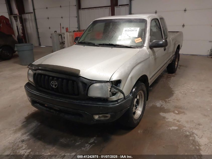 2001 Toyota Tacoma VIN: 5TEVL52N71Z747129 Lot: 41242875