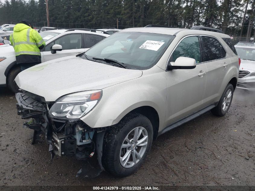 VIN 2GNALCEK7G1109472 2016 Chevrolet Equinox, LT no.2