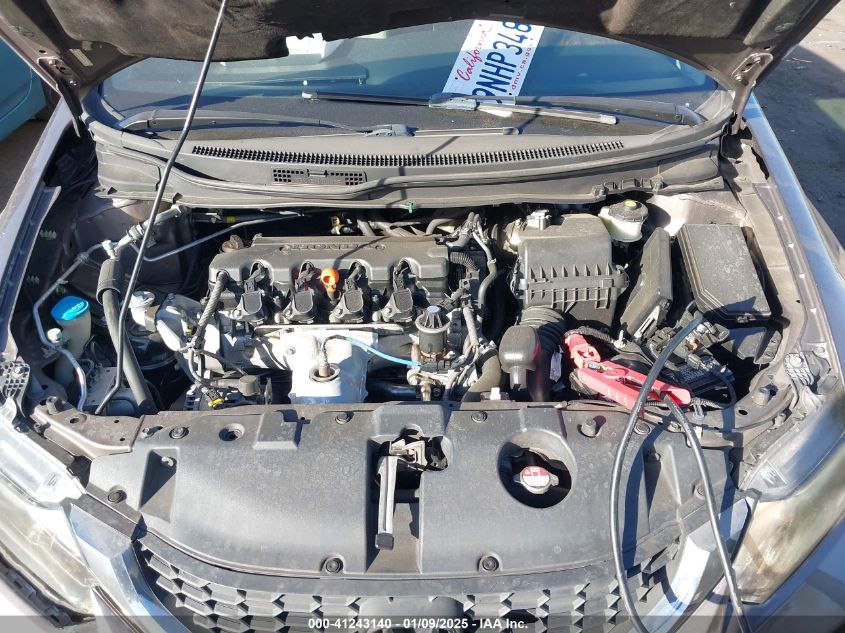 2013 Honda Civic Lx VIN: 19XFB2F58DE292190 Lot: 41243140