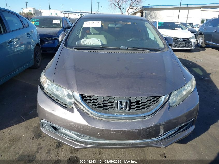 VIN 19XFB2F58DE292190 2013 Honda Civic, LX no.12