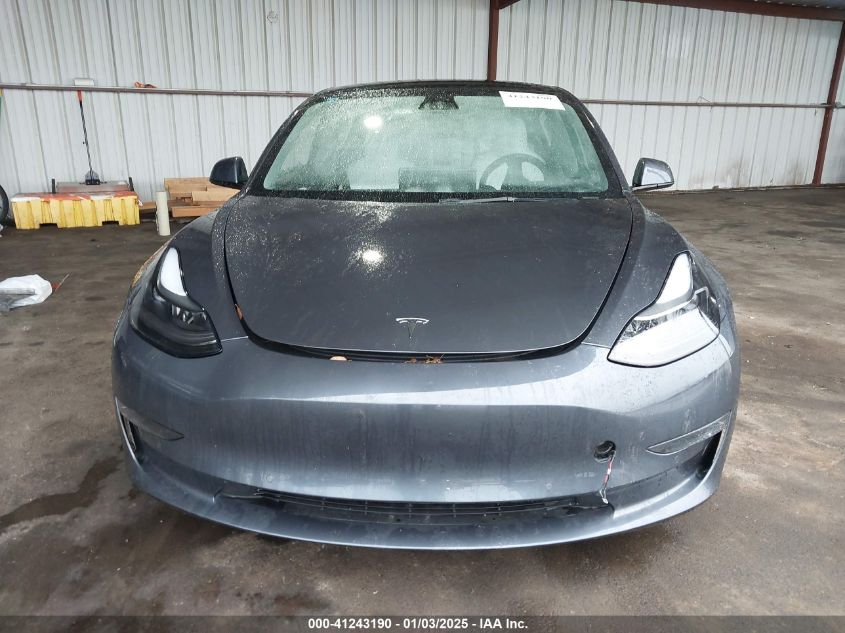 VIN 5YJ3E1EB9NF338892 2022 TESLA MODEL 3 no.11