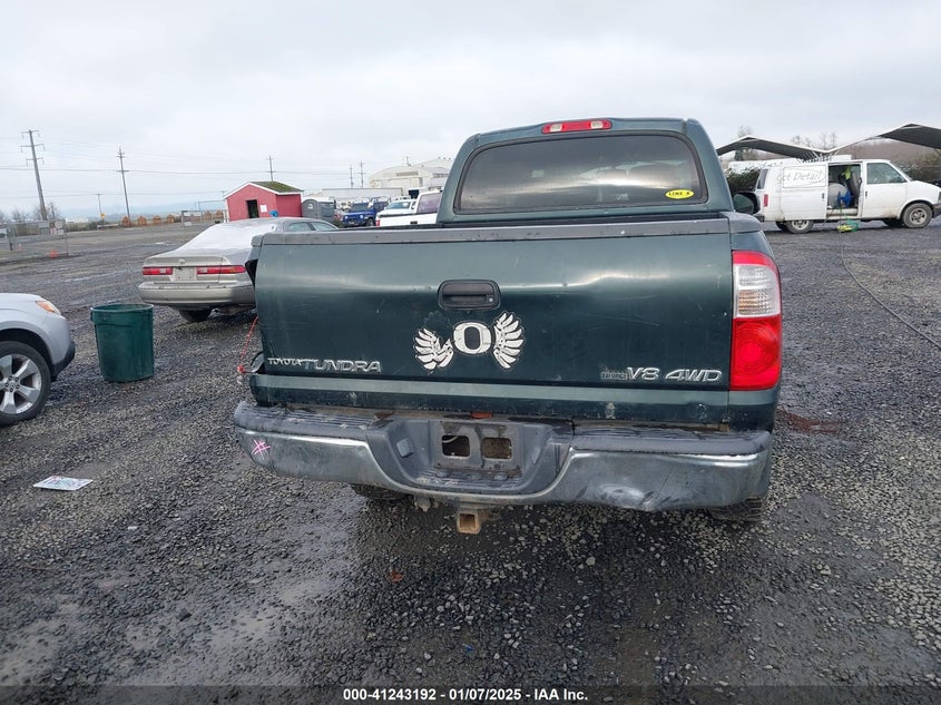 2006 TOYOTA TUNDRA VIN: 5TBDT44186S543646