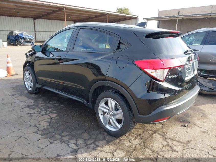 VIN 3CZRU5H53KM714739 2019 HONDA HR-V no.3