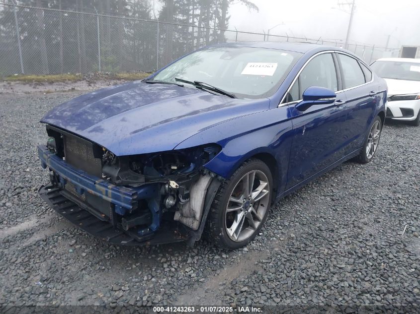 VIN 3FA6P0D91ER186336 2014 Ford Fusion, Titanium no.2