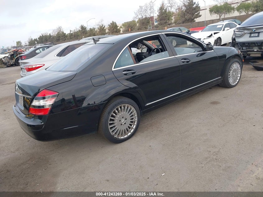 2007 MERCEDES-BENZ S CLASS VIN: WDDNG71X07A123832
