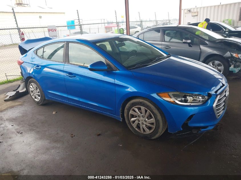 VIN KMHD74LF4HU118556 2017 HYUNDAI ELANTRA no.14