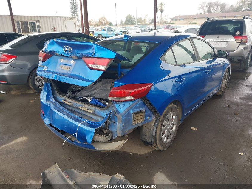 VIN KMHD74LF4HU118556 2017 HYUNDAI ELANTRA no.4