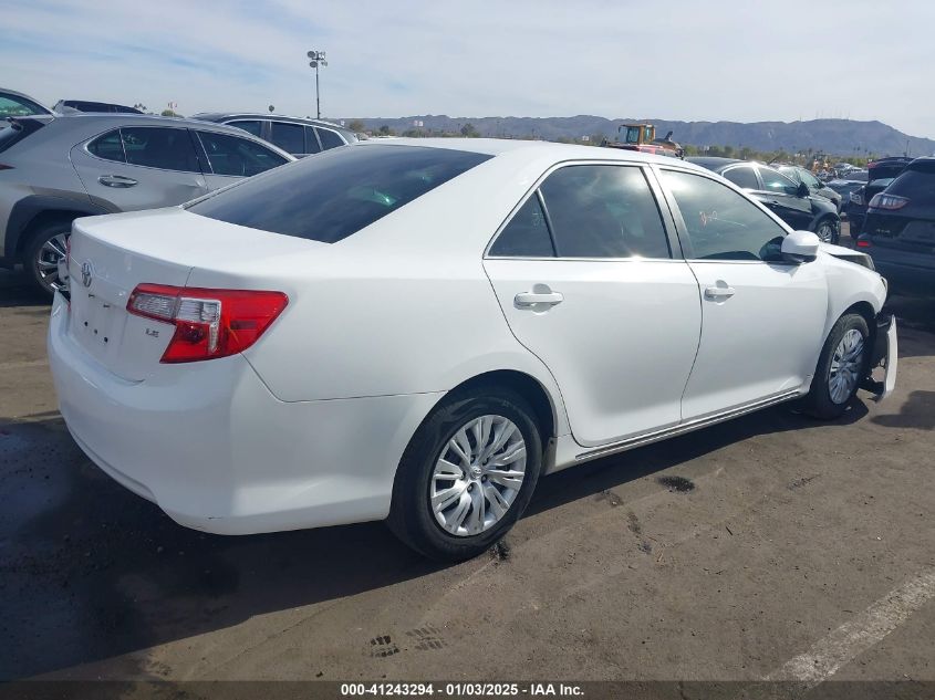 VIN 4T4BF1FK6ER343032 2014 Toyota Camry, LE no.4