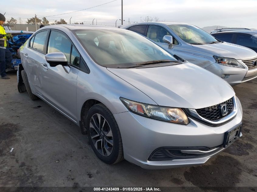 VIN 19XFB2F80EE259633 2014 HONDA CIVIC no.1