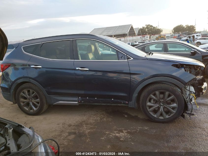 VIN 5XYZW4LA2HG502788 2017 Hyundai Santa Fe, Sport... no.14